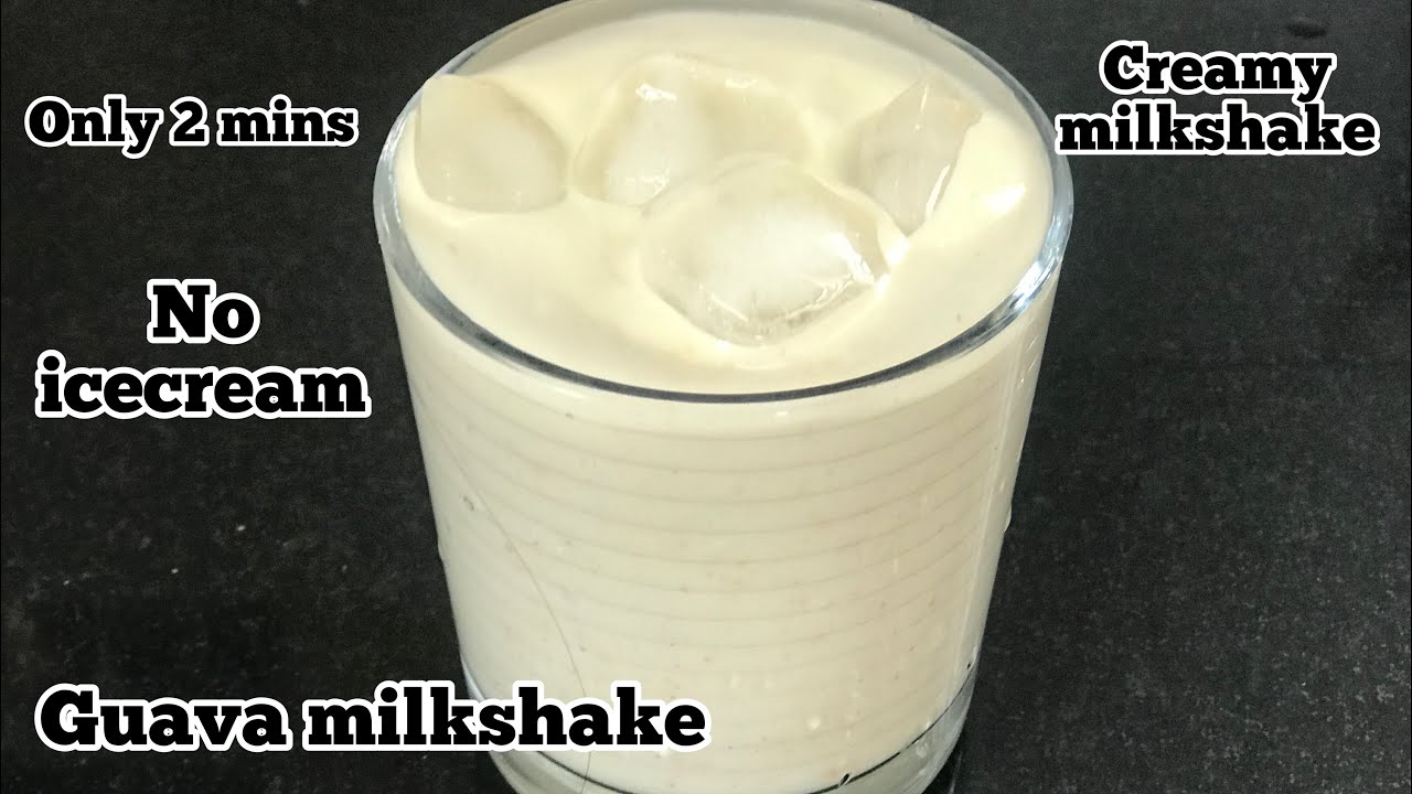 Guava milkshake without Icecream || Guava juice || simple shake recipe