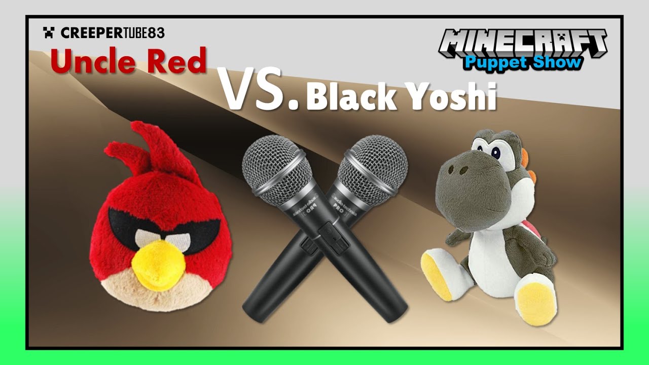 [CT83] Uncle Red VS. Black Yoshi | MinecraftPuppetShow