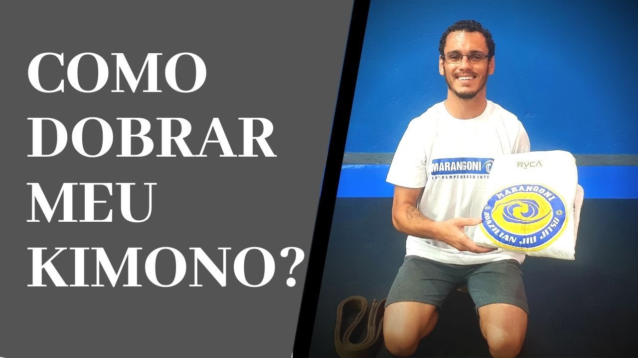Como dobrar o seu Kimono Simples e Fácil