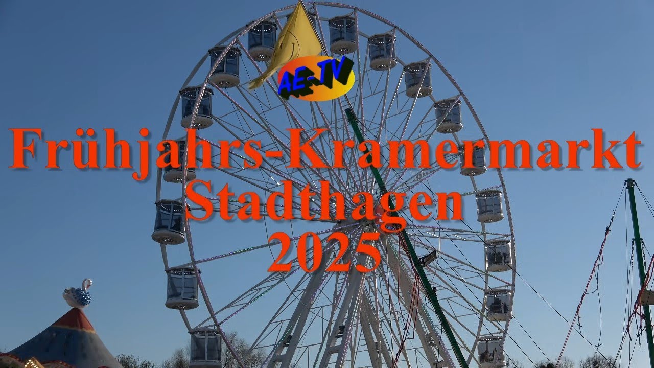 Frühjahrskramermarkt Stadthagen 2025  -  Reportage