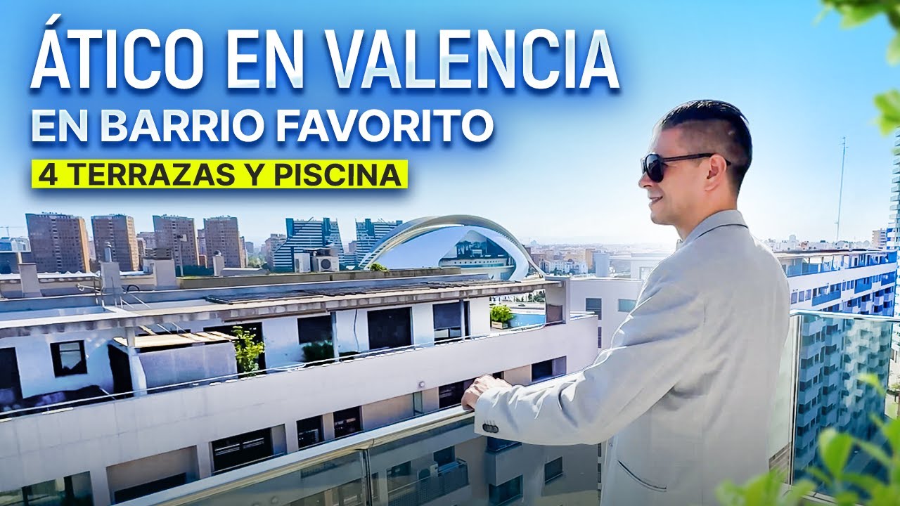 Espectacular ático-dúplex en el prestigioso barrio de PEÑA ROJA en Valencia!