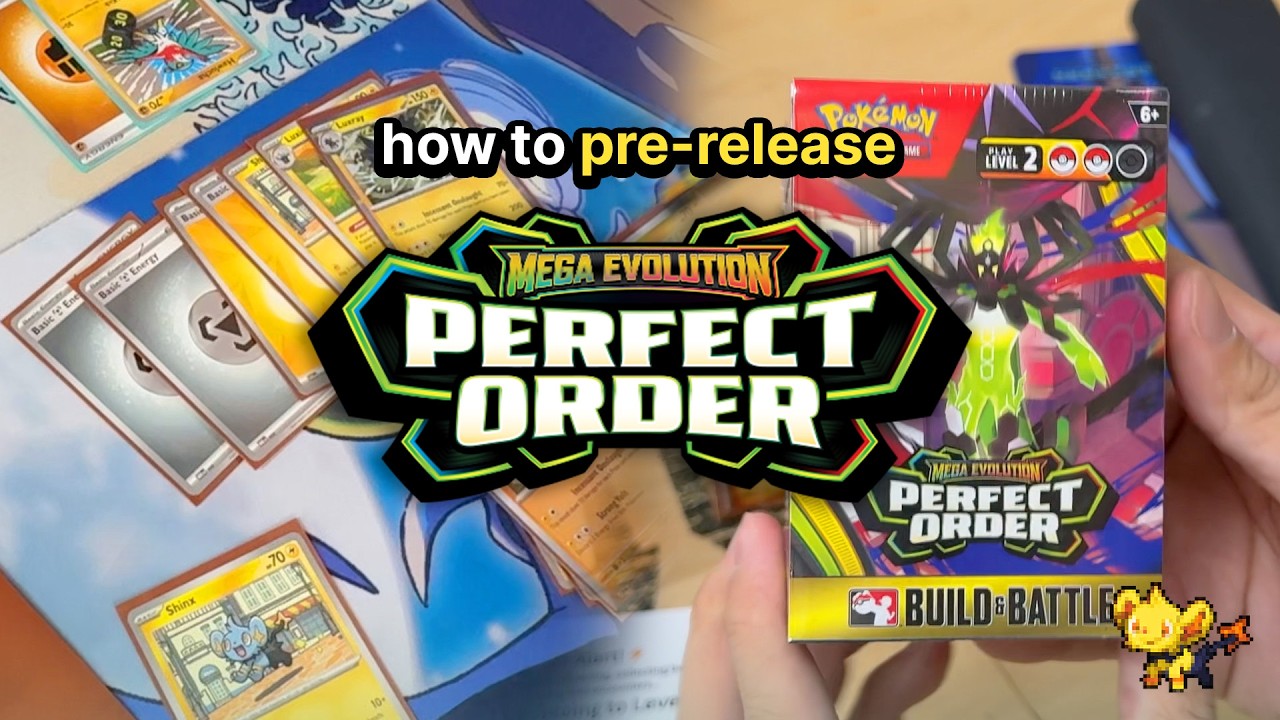 what's it like going to a pokemon tcg prerelease? (vlog + tabletop)