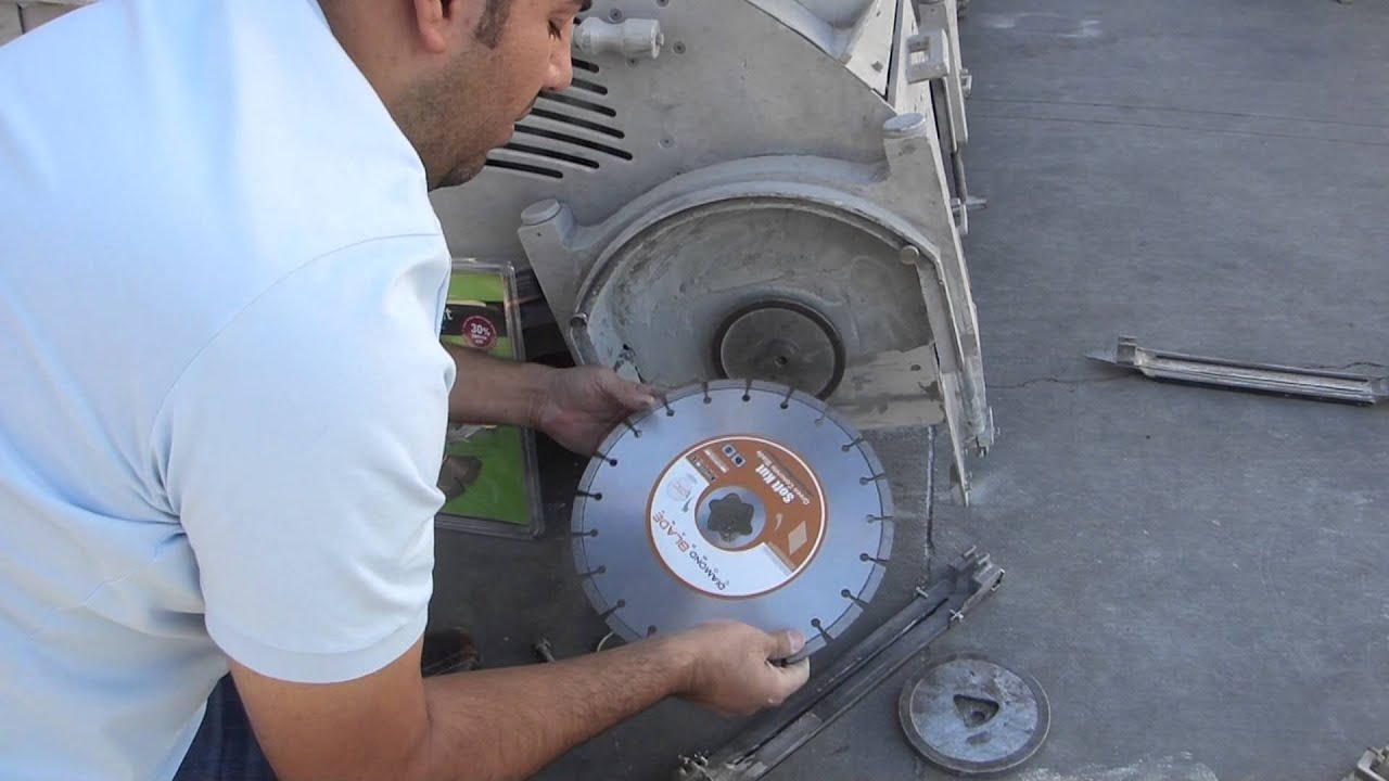 Soft-Kut diamond blades for use on Soff Cut saws