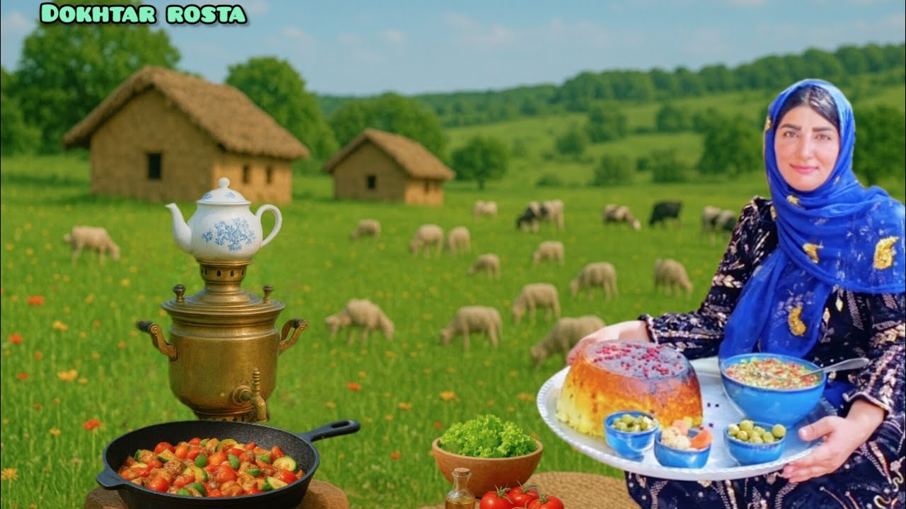 Cooking in the heart of nature | Different taste of food outside the home 🌲🔥