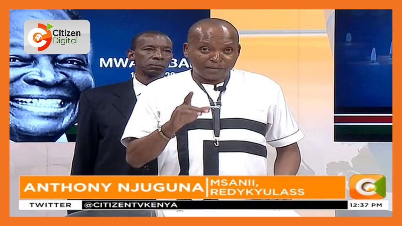 Comedian Tony Njuguna who made a name imitating President Mwai Kibaki talks about the experience