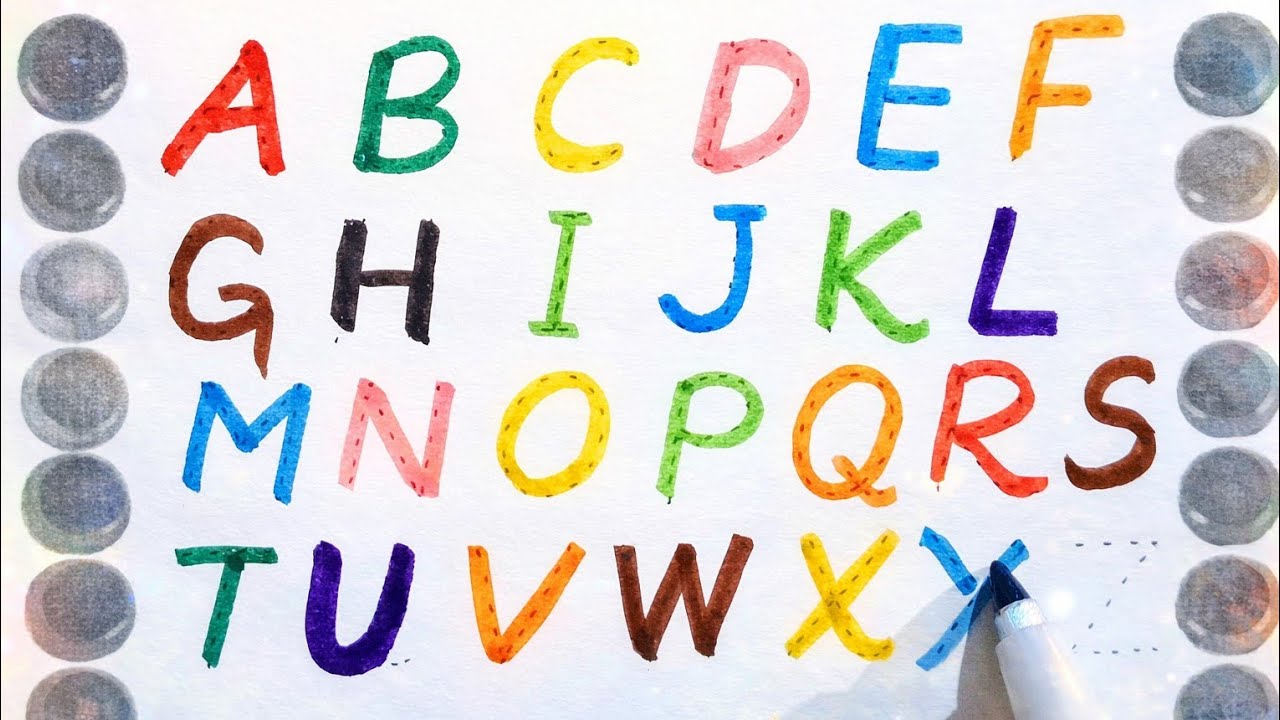 ABC Alphabet Learning for Kids | A to Z Letters with Colors | Preschool & Kindergarten Learning