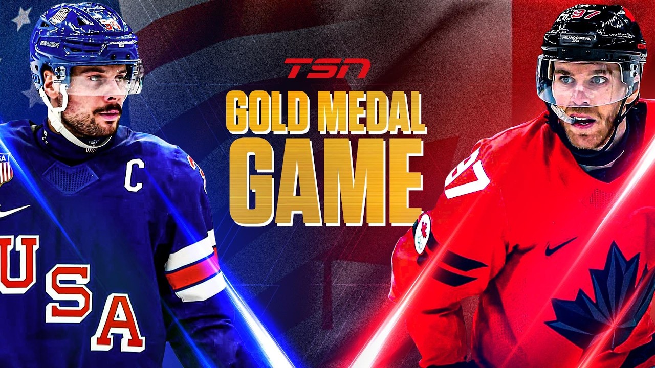 Canada and USA will battle for Men’s hockey Gold!
