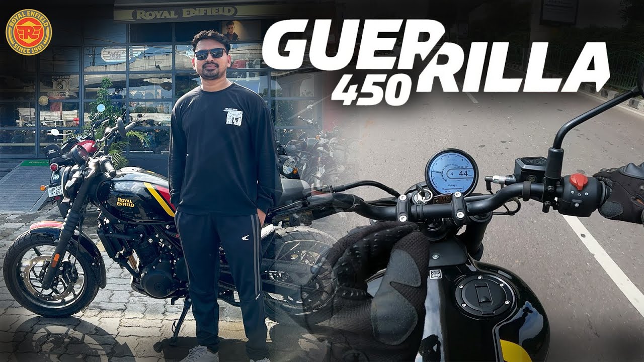 Royal Enfield Guerrilla 450 Ride Review | Is It Better Than Speed 400 & Harley X440 ?