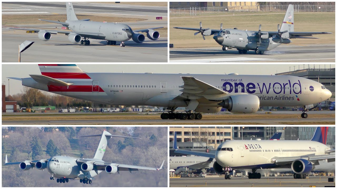 [4K] MSP Airport Planespotting: The November Extravaganza