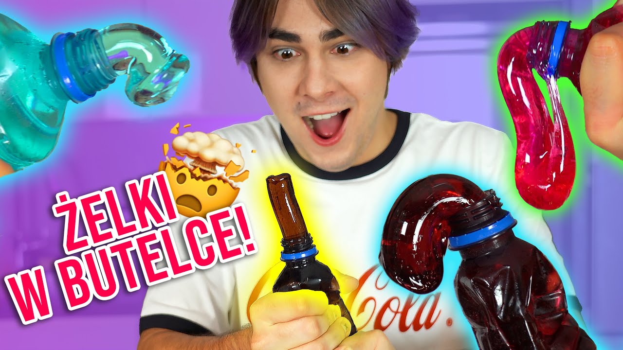 JAK ZROBIĆ ŻELKI W BUTELCE Z TIKTOKA?! 🍬 Test Honey i Syrup Bottle Jelly