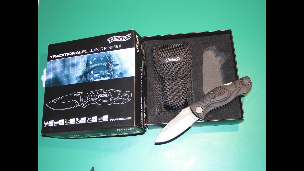 Walther Messer  Traditional Folding Knife II  --  Review