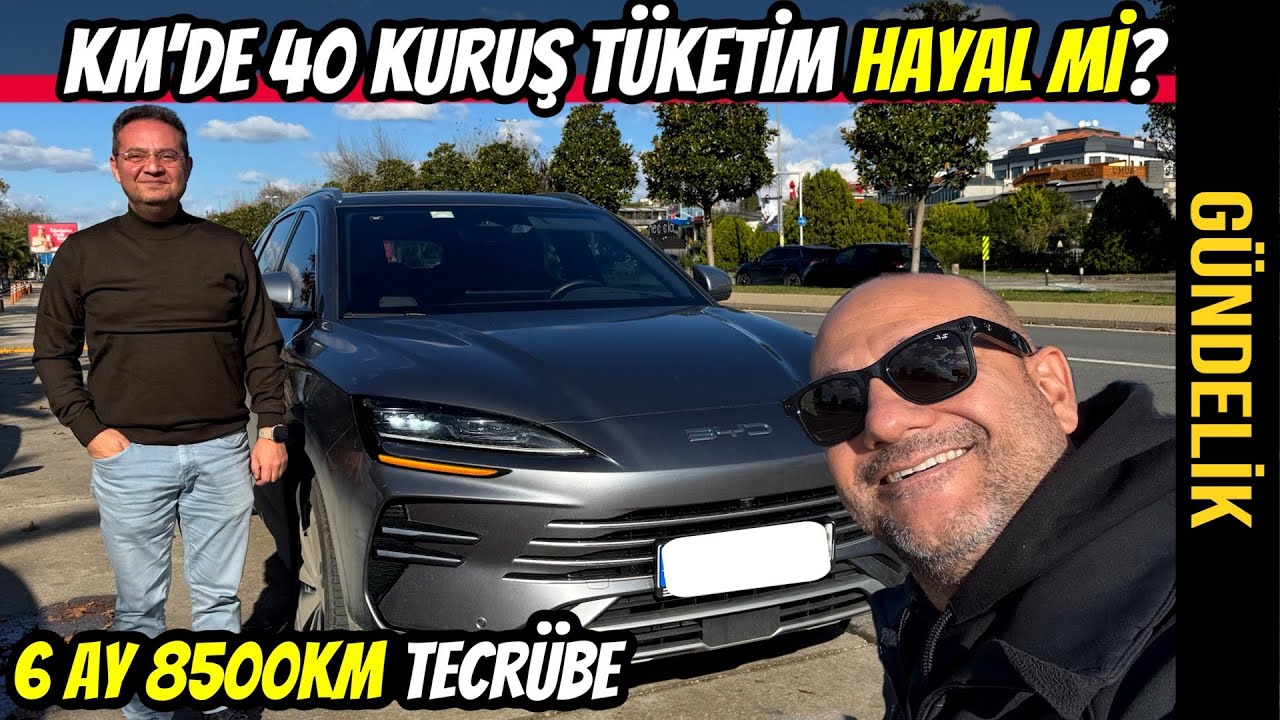 BYD Seal U DM-i ile 8.550km 6 Ay | Tüketim, Menzil, Yaşam Alanı ve Her Şey