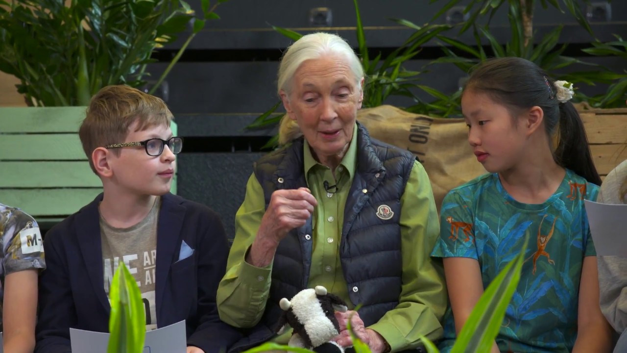 Amazing interview children with Dr Jane Goodall