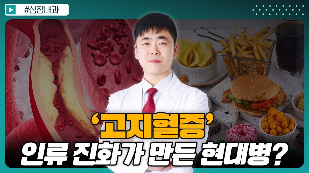 기름진 음식 안 먹는데 왜 고지혈증일까? 인류 진화로 설명해드립니다 #고지혈증 #콜레스테롤