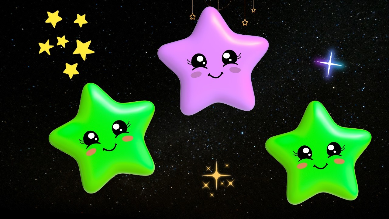 🌟🪐 Twinkle Twinkle Little Star Galaxy Lights Adventure Sing Along for Kids! 🪐🌟#NurseryRhymes