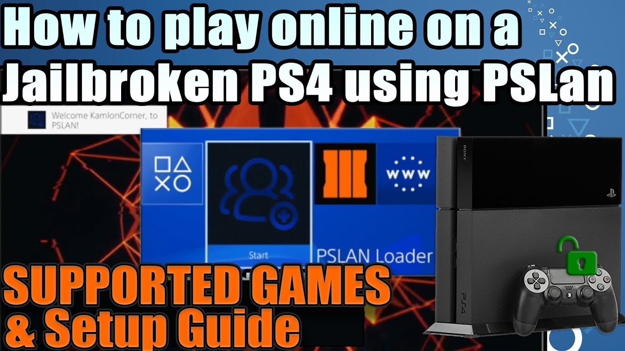 Как играть онлайн на взломанной PS4 | Поддерживаемые игры и руководство по настройке