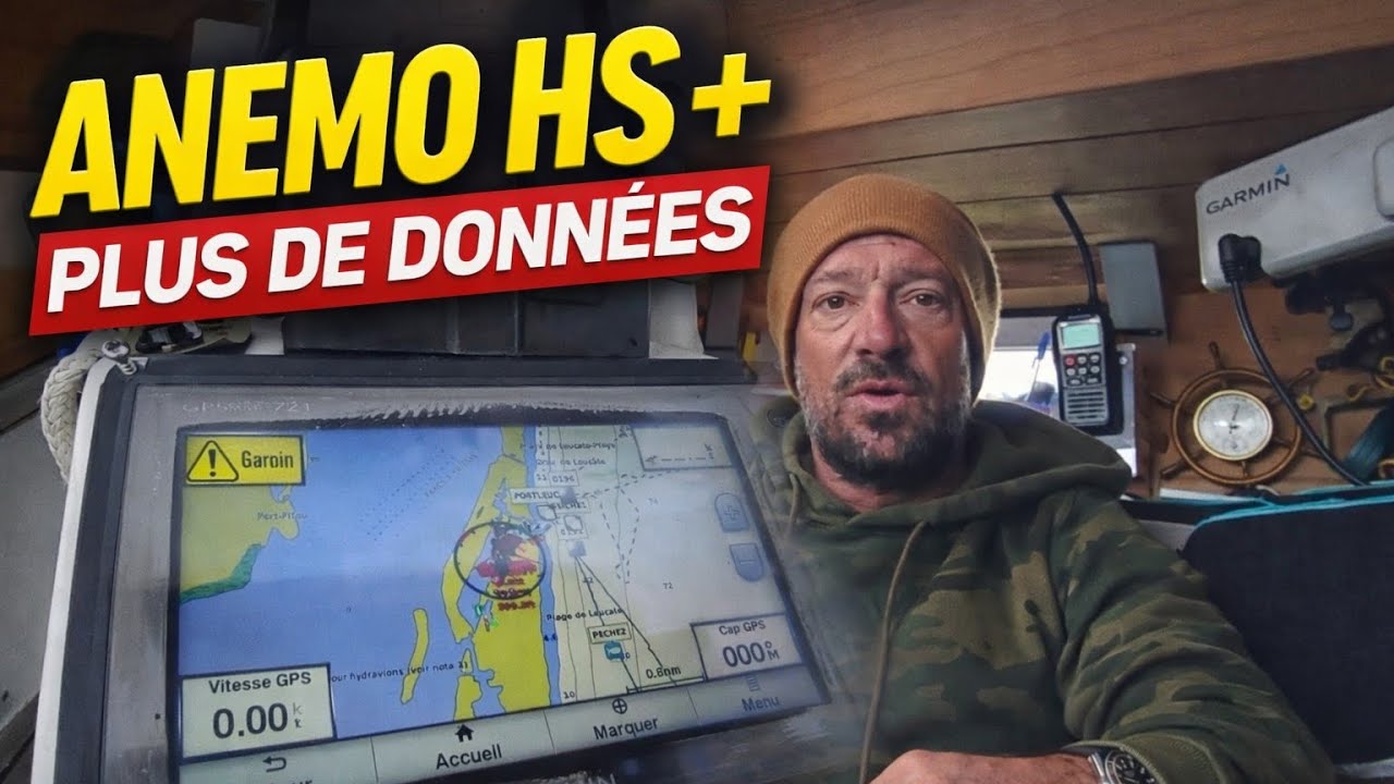 L’anémomètre LÂCHE en mer… 