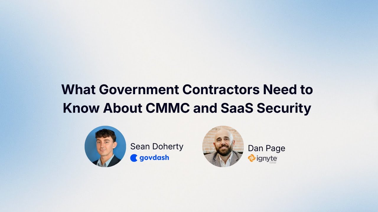 What Government Contractors Need to Know About CMMC and SaaS Security