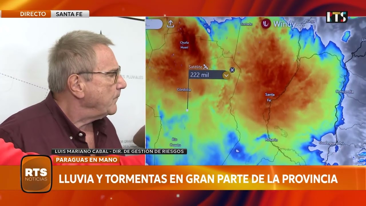 TEMPORAL EN SANTA FE: 50 MM DE LLUVIA Y ÁRBOLES CAÍDOS | Más de 20 postes afectados