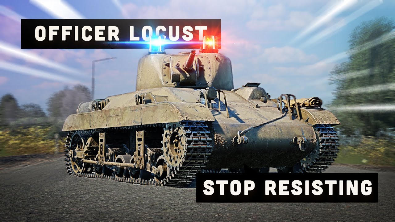 Officer Locust Goes Under Cover.