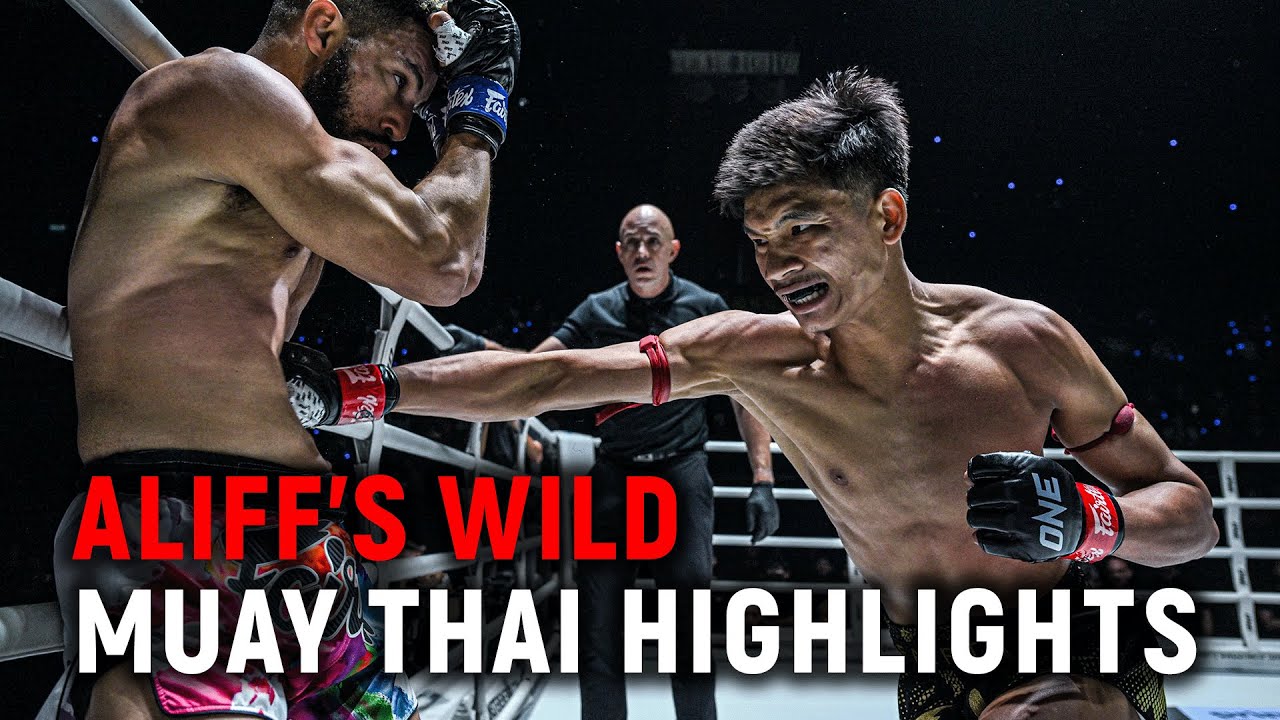 Aliff Is a SAVAGE 👊 Best Muay Thai Highlights