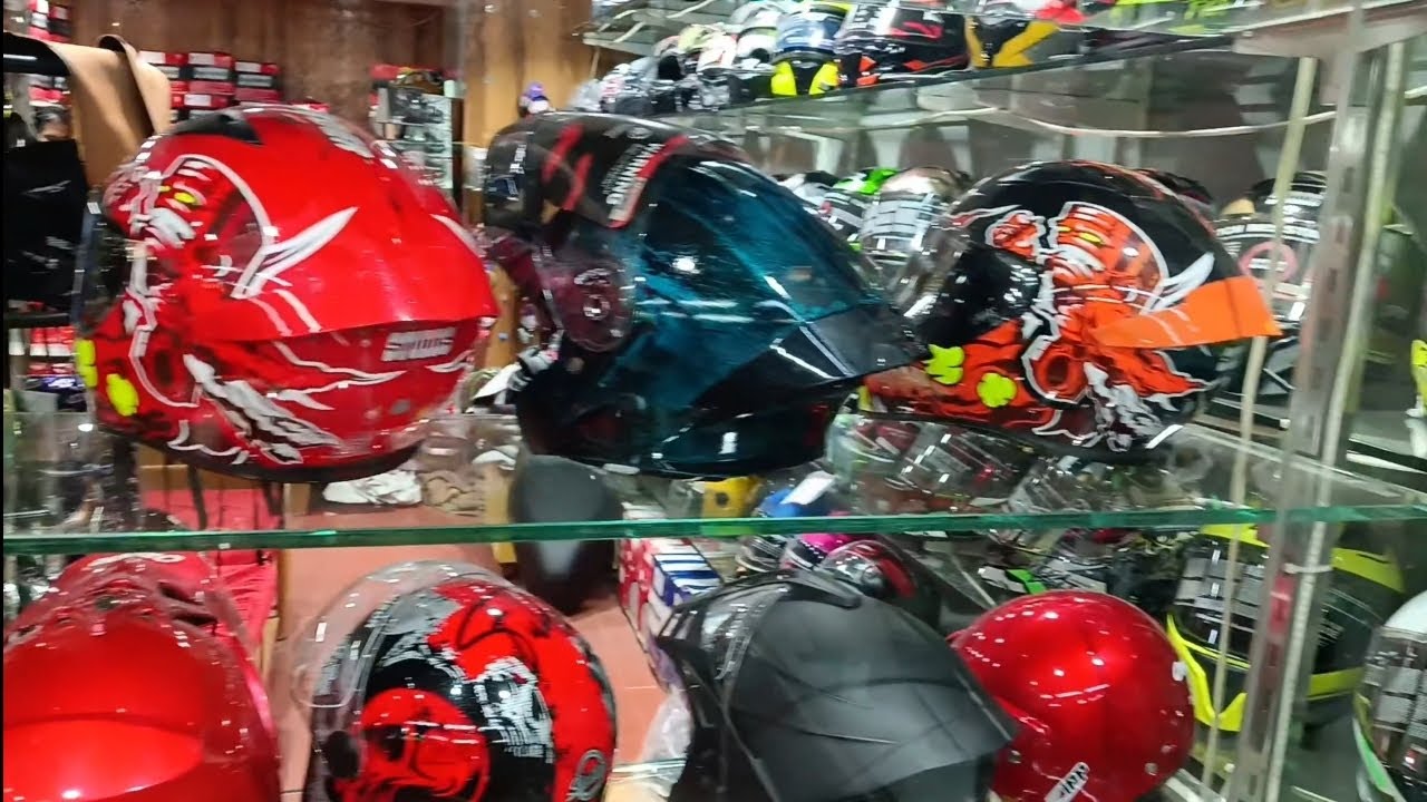 Helmet & Biker Accessories Shop Tour | Best Prices & Service |West Tambaram 