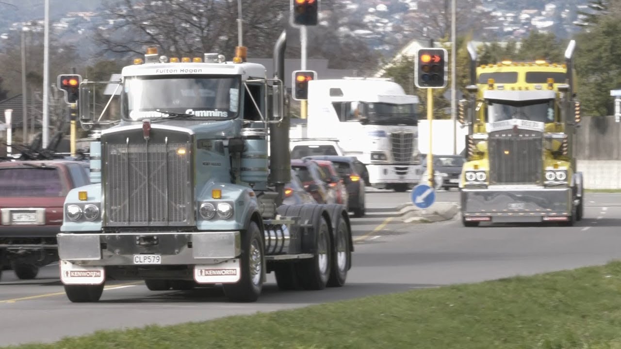 Mostly Trucks at the 2025 Truck-It Convoy in Christchurch