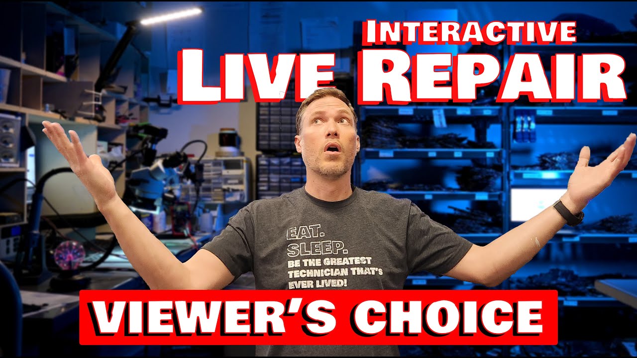 [Live Repair] -- Fixing a Laptop Motherboard LIVE, Is That Possible?