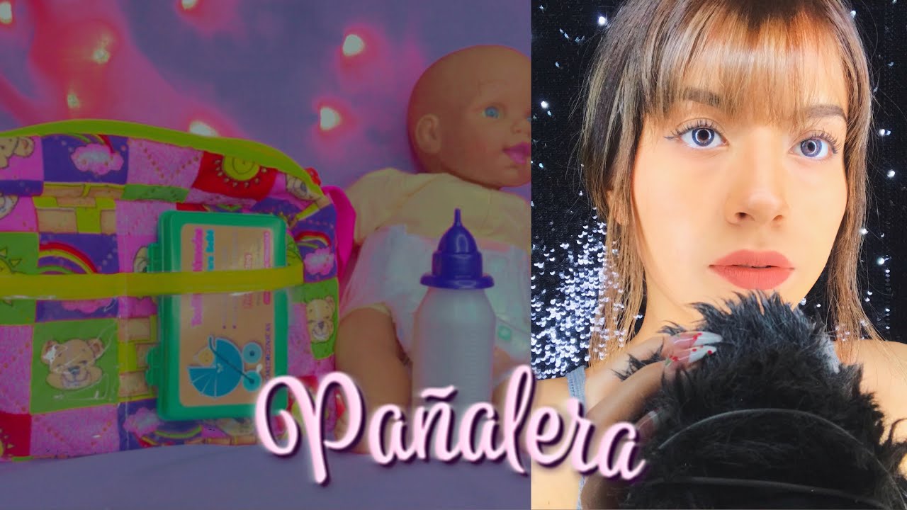 ASMR | Sonidos relajantes con una pañalera 🍼| Andrea ASMR 🦋