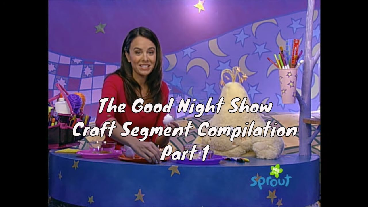 Michele Lepe in The Good Night Show - Craft Segment Compilation - Part 1