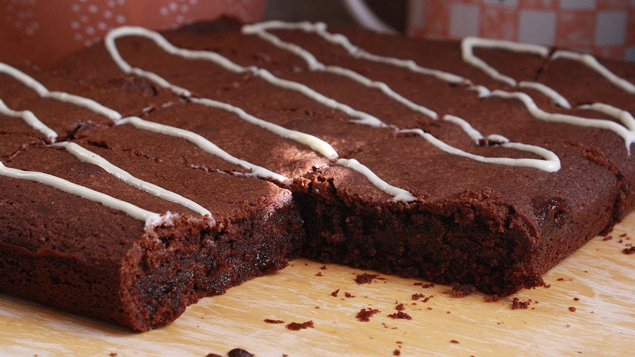 Make After Eight mint Brownies, chewy and yummy, recipe 