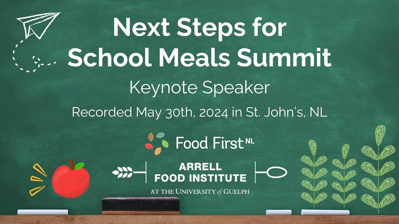 Next Steps for School Meals Summit - Keynote Speaker Joshna Maharaj