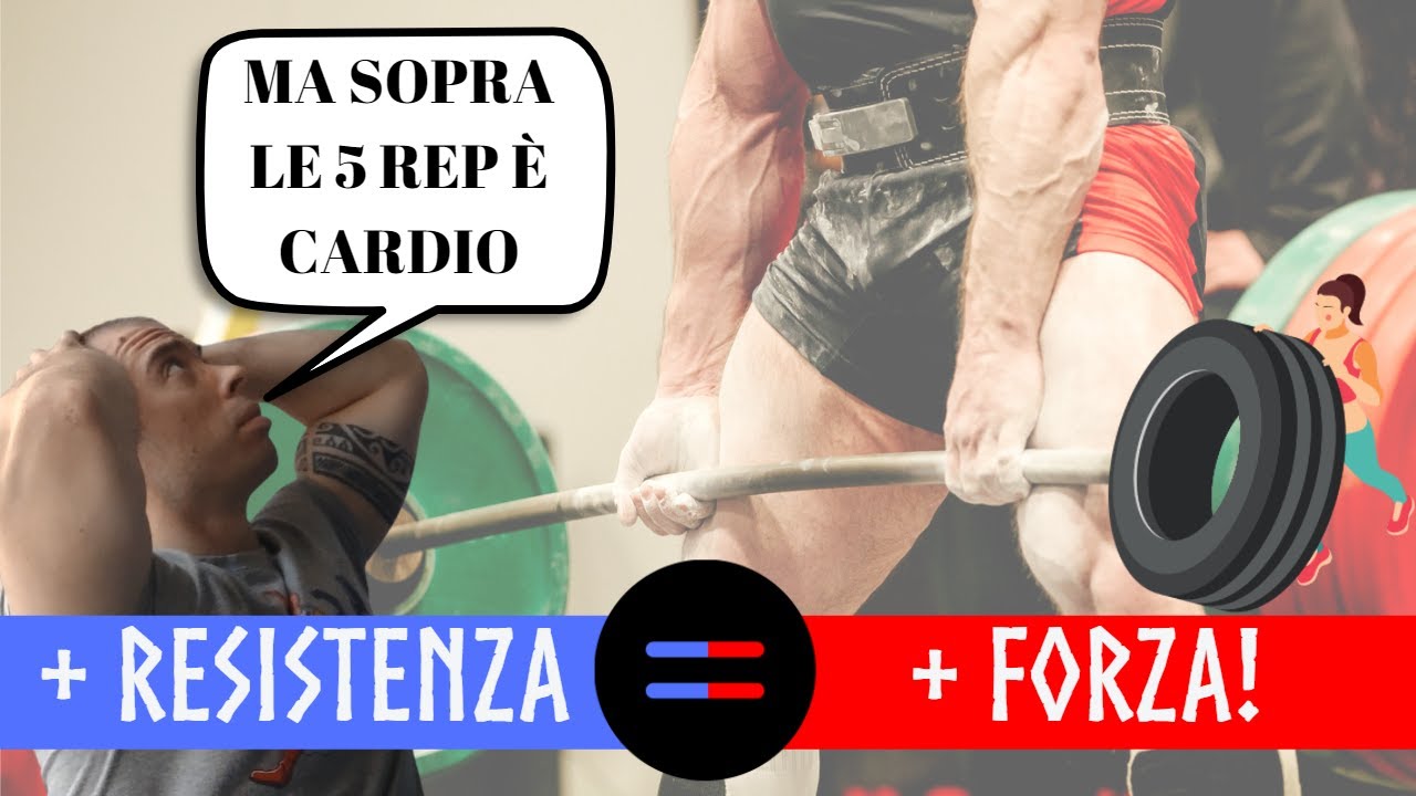 Perché allenare la RESISTENZA per migliorare la FORZA