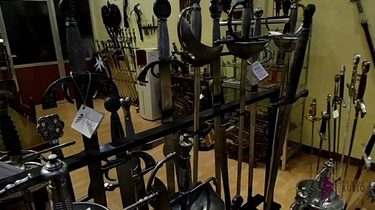 Fabricacion de la espada artesana de Toledo - Jose Luis Rubio SL