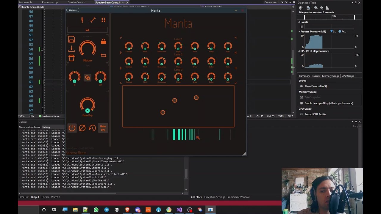 I made a Spectrum Analyzer and called it SpectroBeam