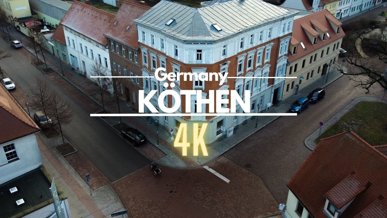 Köthen, Germany - by DRONE [4K]