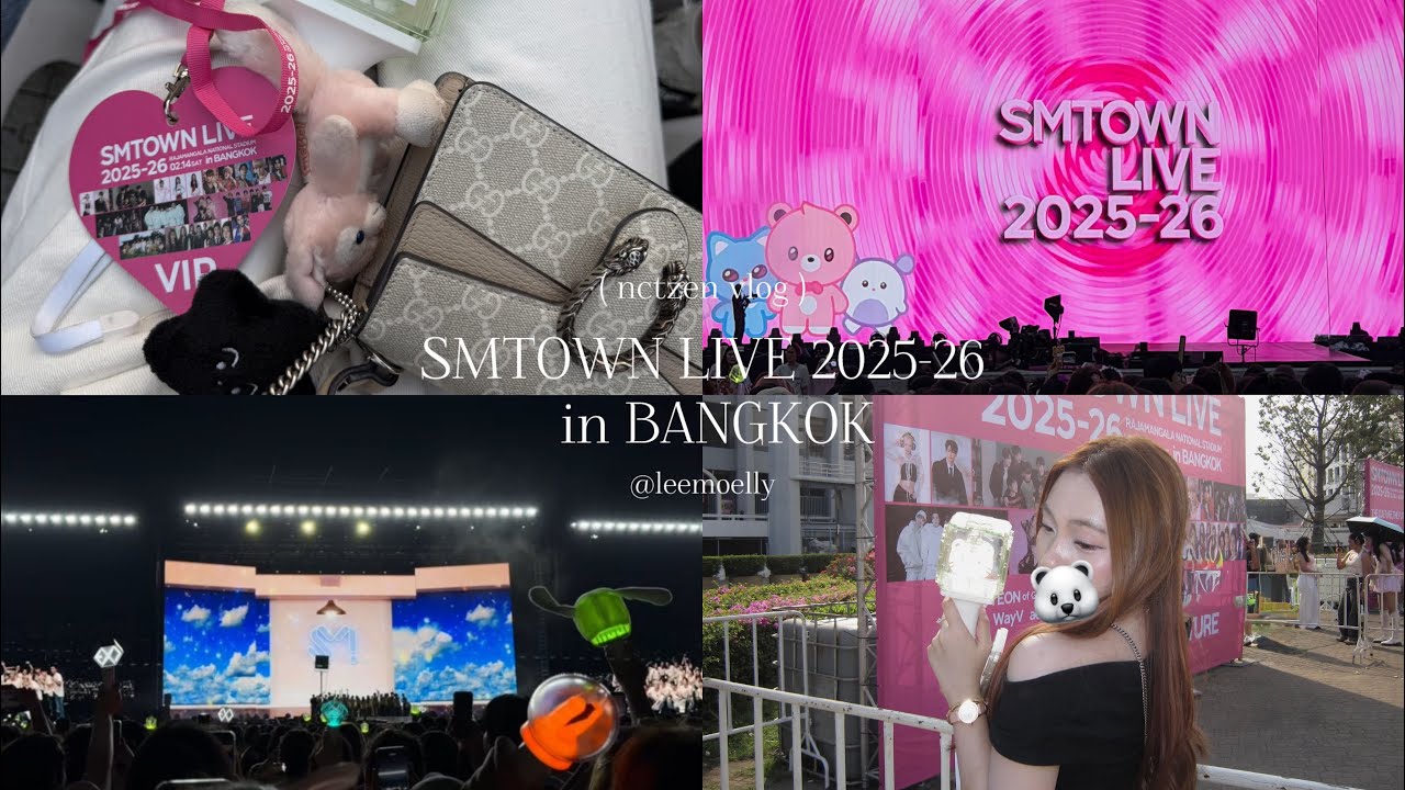 nctzen vlog | SMTOWN LIVE 2025-26  in BANGKOK 🐻‍❄️☁️💞