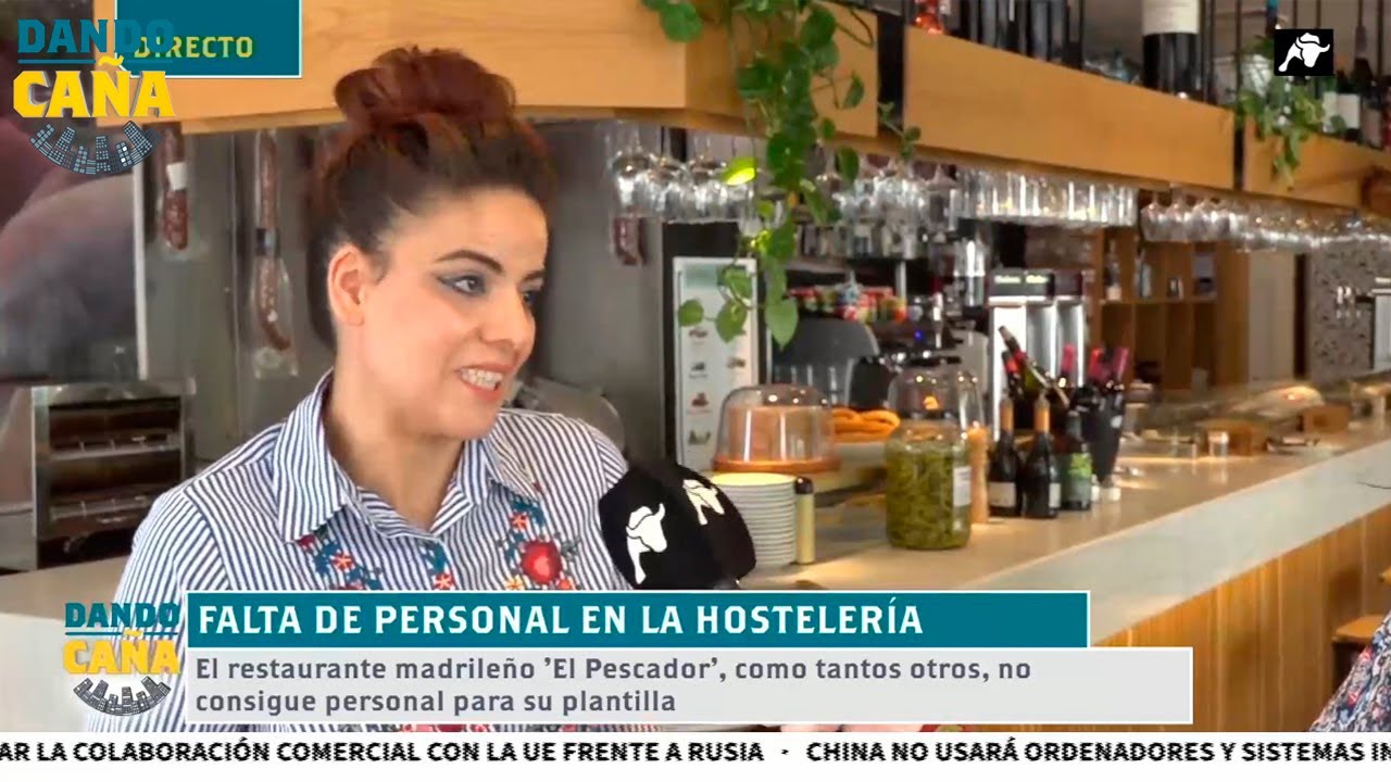 Los restaurantes no encuentran camareros para trabajar
