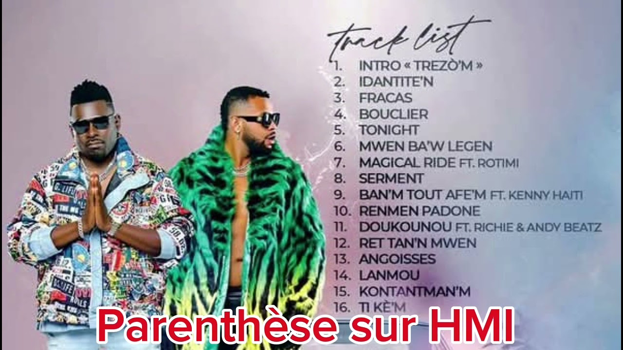 ALBUM #HARMONIK KI SE #IDANTITEN' TOUT DETAY SOU PARENTHÈSE MÉDIA