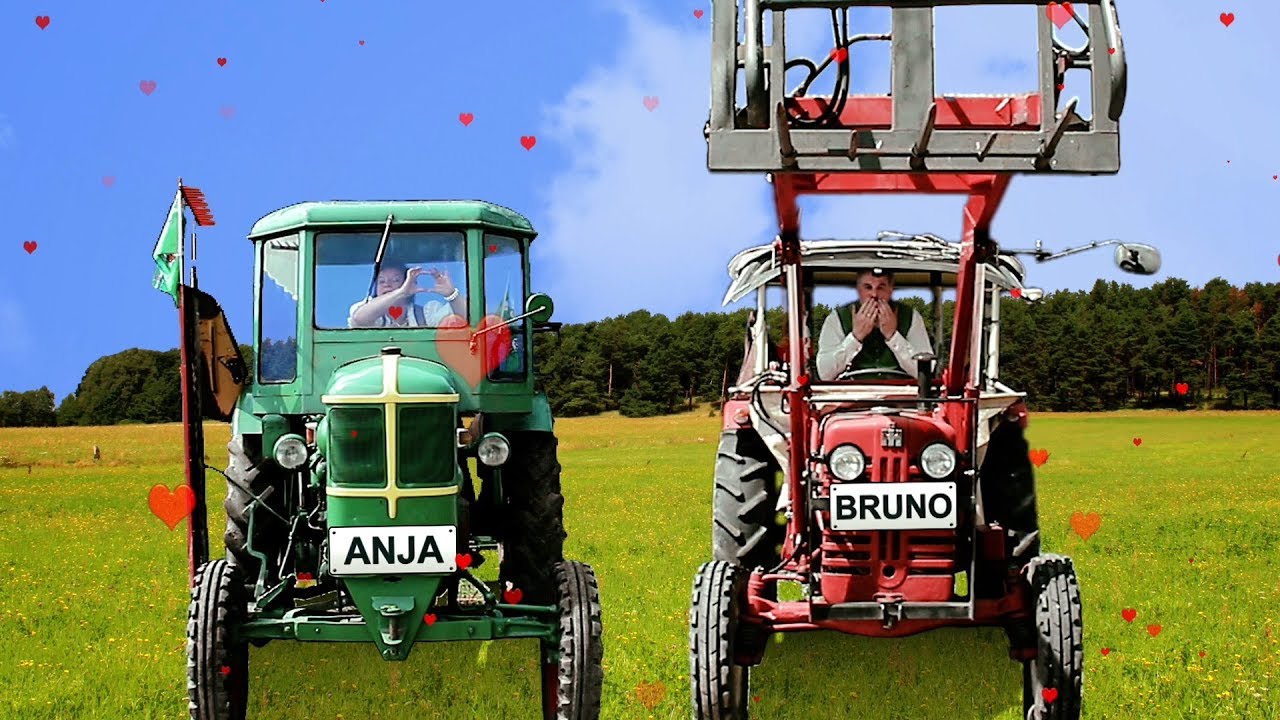 Im Traktor vor mir - Bruno & Anja (offizielles Video)
