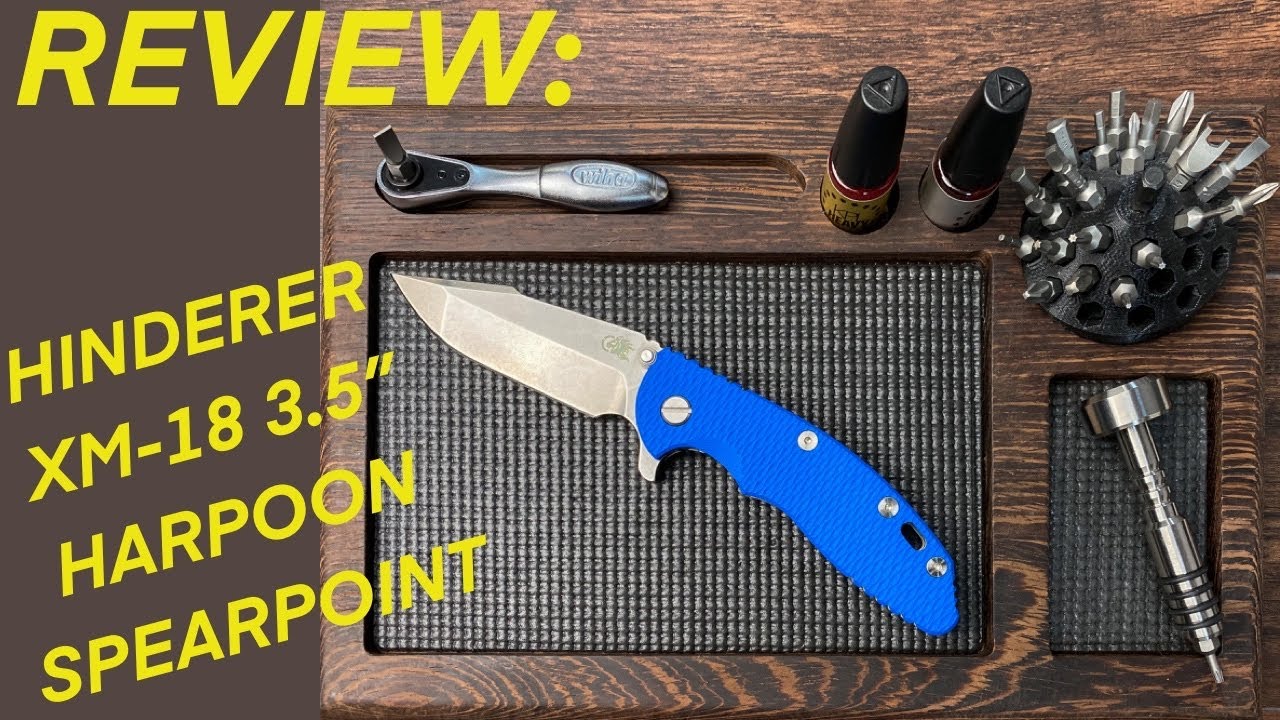 Review of the Rick Hinderer XM-18 Harpoon Spanto