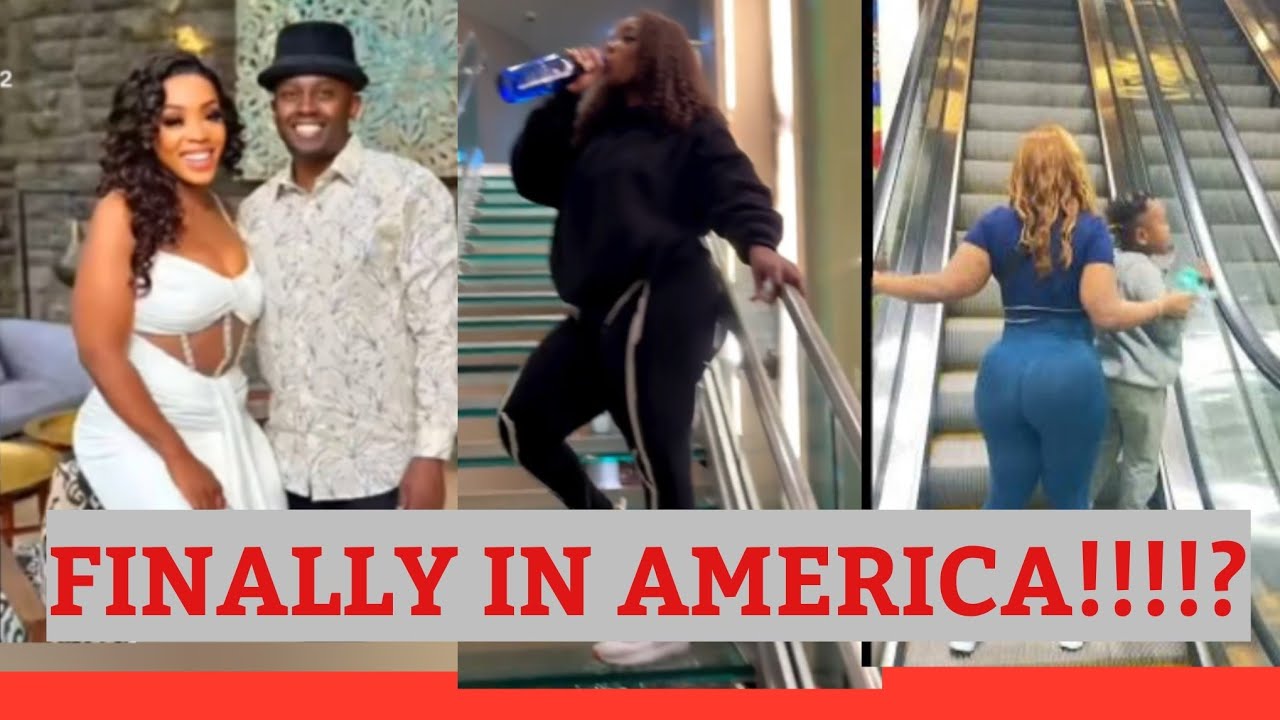 Risper Faith finally gets to America! After years of begging! 