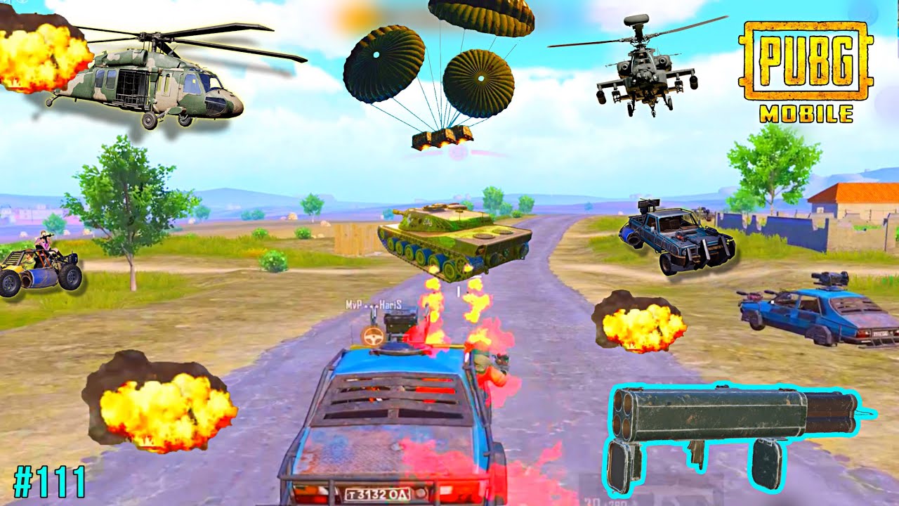 50+ kills in 2 match M202 vs Tank Fight in Payload 3.0 | Use 9999 IQ in Helicopter War | #111