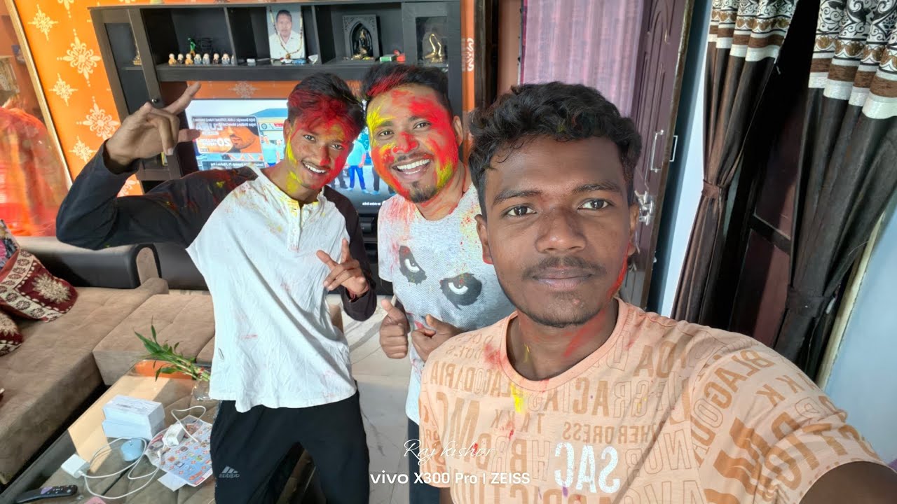 Holi Celebration With Family | Unexpected Rang Attack 😂 | Holi Vlog India
