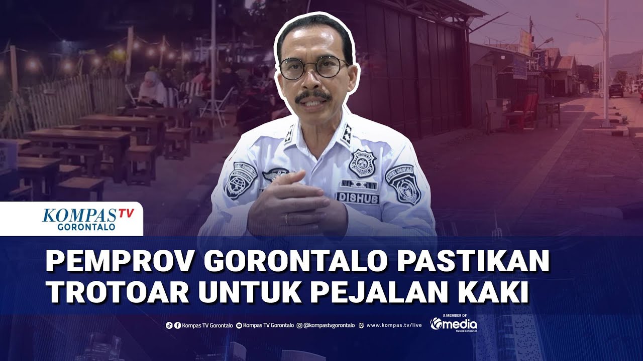 Polemik Larangan Berjualan di Trotoar, Dishub Provinsi Gorontalo Beberkan Aturan Pemanfaatan Trotoar