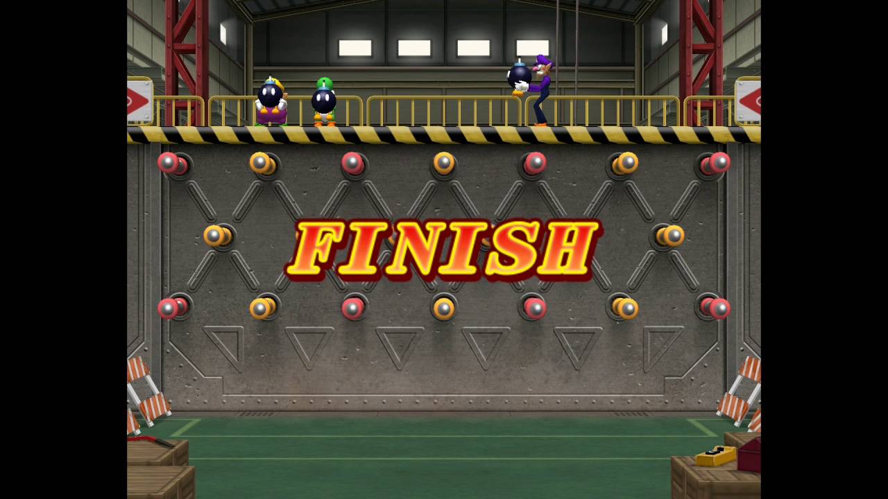 Mario Party 8 minigame: Bob-ombs Away 60fps