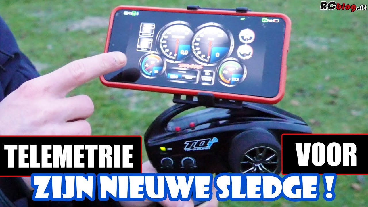 TELEMETRIE voor ZIJN TRAXXAS SLEDGE! [DEEL 9]