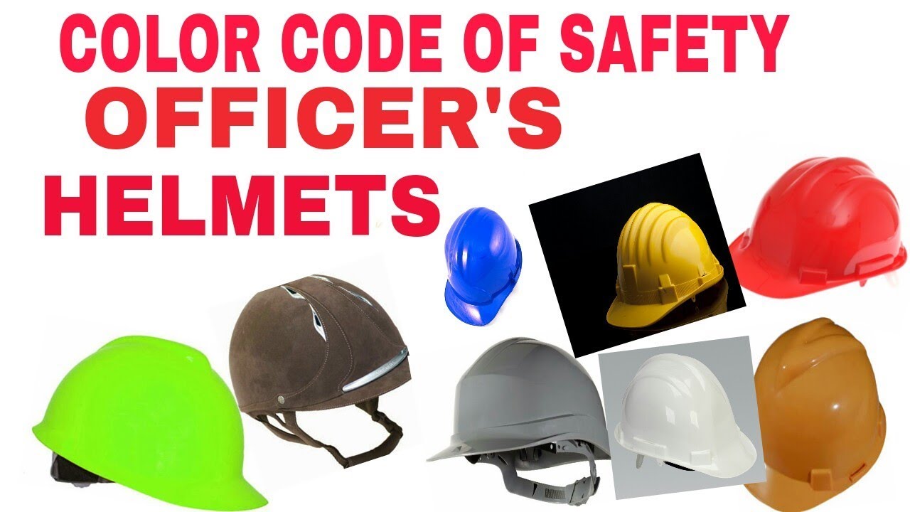 Hard hat color code | safety helmet color code | SAFETY MGMT STUDY