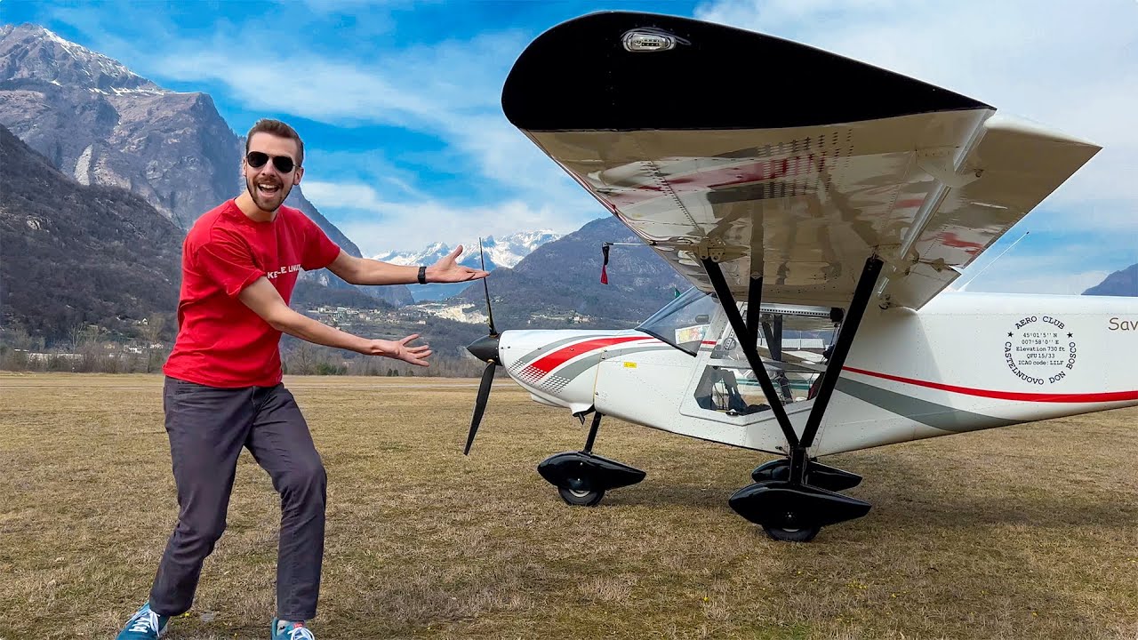 Andiamo in montagna con l'Aereo
