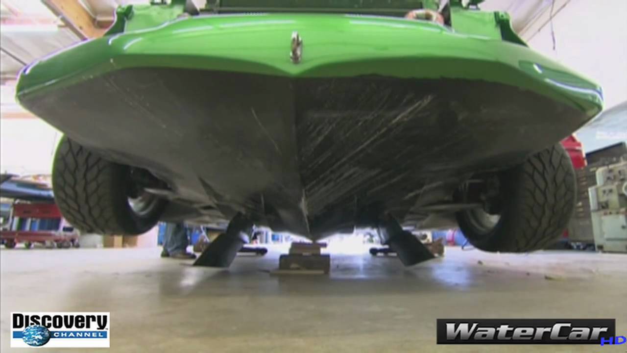 WaterCar — создание самого быстрого в мире плавающего транспортного средства
